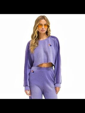 Aviator Nation cropped crew